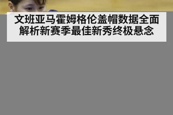 文班亚马霍姆格伦盖帽数据全面解析新赛季最佳新秀终极悬念